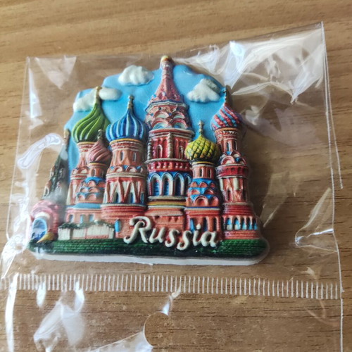 Russia souvenir magnet new
