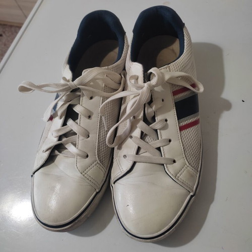 Mat Star sneakers used, size 42, white and blue
