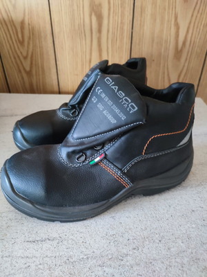 Giasco Verdi S3 safety boots without laces, size 37, black