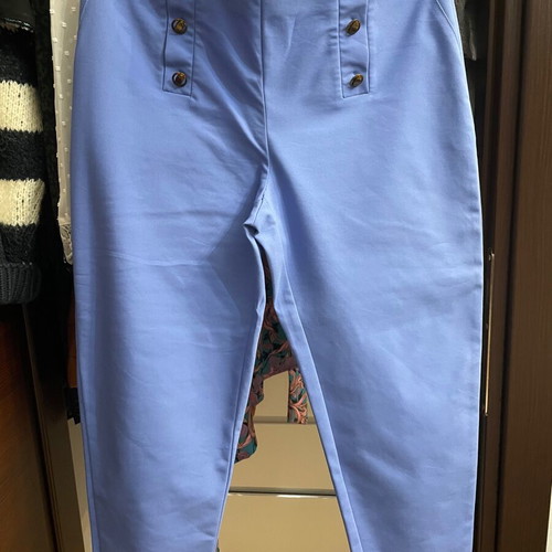 Toi&Moi pants like new, size L, blue and purple