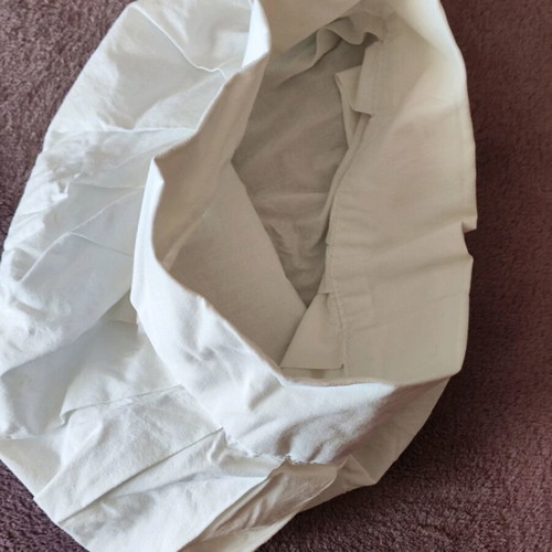Cooking hat like new, white, 100% cotton size M