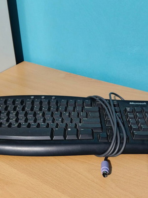 Microsoft PS/2 keyboard used with Greek characters