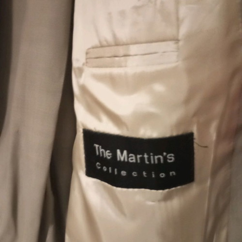 Men's summer suit size 58 used, gray