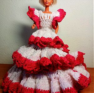 Συλλεκτικη Vintage Sindy Barbie κούκλα με πλεκτό φόρεμα 1994 Hasbro