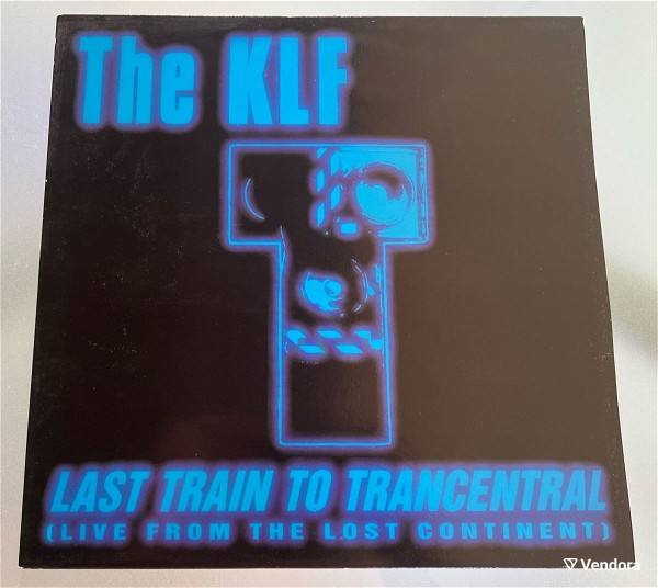  The KLF - Last train to trancentral (Live from the lost continent) 2-trk vinyl