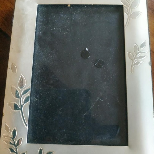 Metal photo frames used, pack of 3 silver color