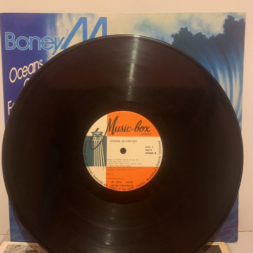 Boney M. Oceans Of Fantasy LP original Greek pressing like new