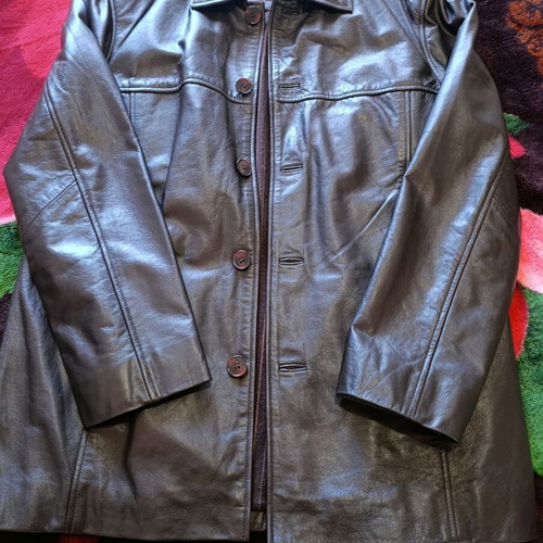 Men's leather jacket TCM like new, size M