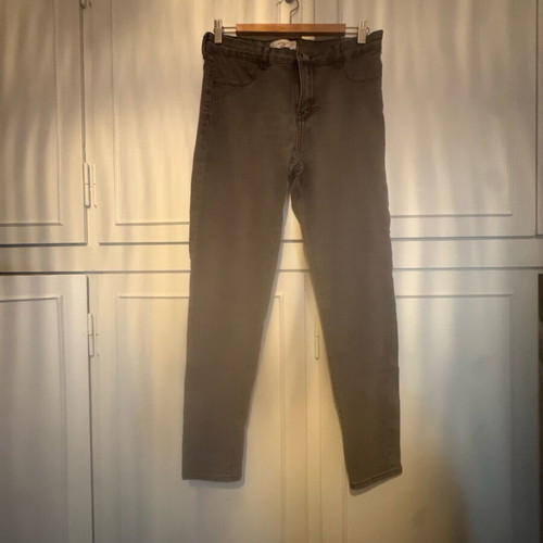 Mango women's jeans grey like new, size L