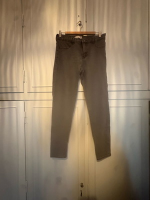 Mango women's jeans grey like new, size L