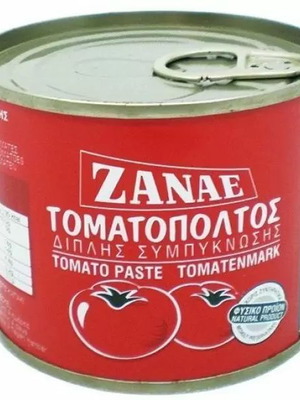 Zanae Tomato Paste 200g new traditional Thessaloniki