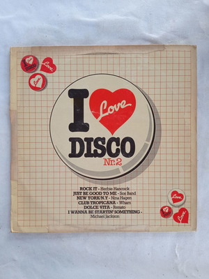 Δίσκοι βινυλίου I Love Disco No2 μεταχειρισμένοι, pop
