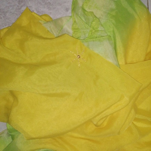 Multipurpose scarf yellow vegetables new