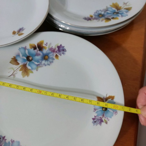 Elke Chalkis collectible plate set 16 pieces like new