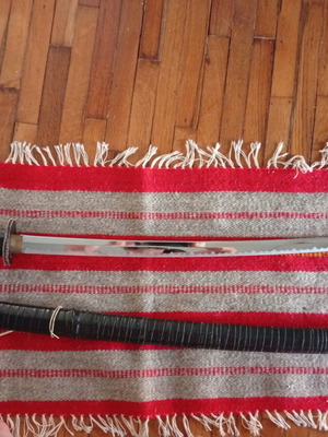 Decorative sword used, 1 meter