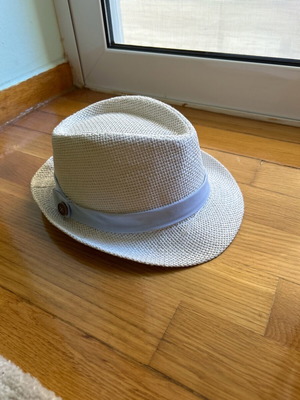 Straw hat white 50cm used