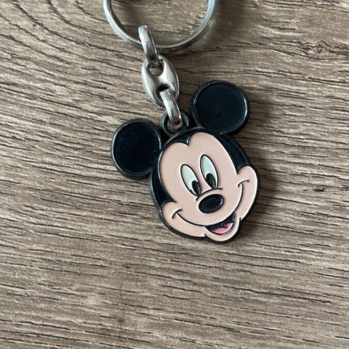 Metal keychain with Mickey color