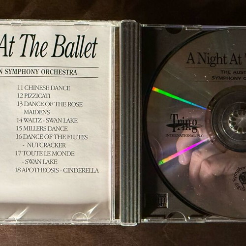 A Night At The Ballet CD used, The Australian Symphony Orchestra, classical music