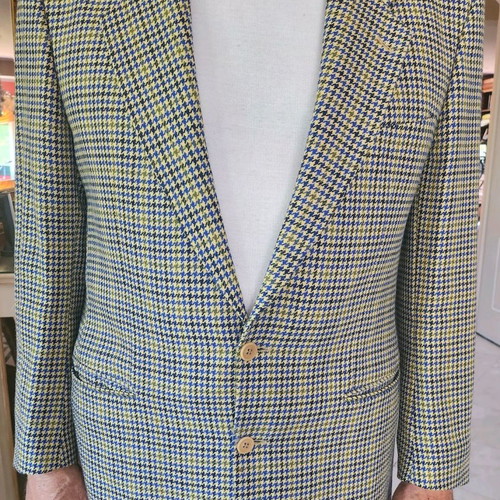 Wool men's jacket Yves Saint Laurent authentic vintage no56 used