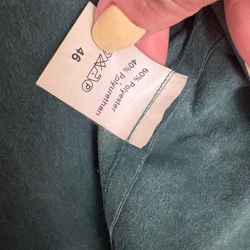Fordan green jacket size 46 like new