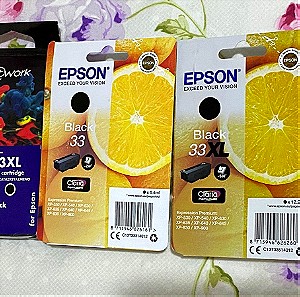 Μελάνια για Epson εκτυπωτής 33 ( 3 τεμαχια )