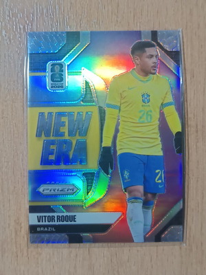 Panini Prizm World Cup 2026 Vitor Roque New Era Insert #17 Silver Prizm Refractor