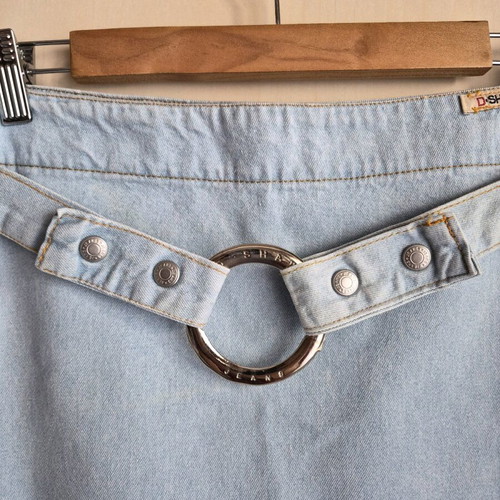 Denim mini skirt D-Shade used, blue, size S