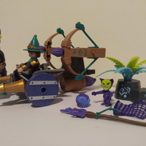 Playmobil 70748 Novelmore Monster Hunter Wagon like new