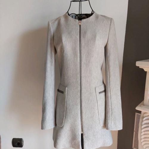Zara coat like new, gray, size XS