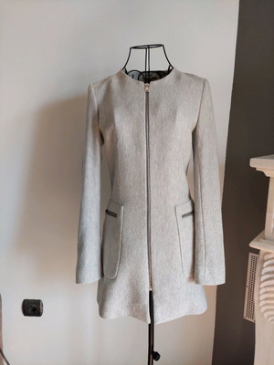 Zara ημίπαλτο σαν καινούργιο, γκρι, μέγεθος XS