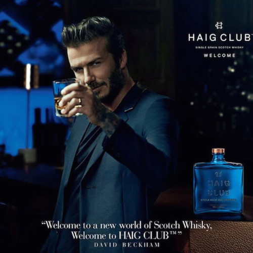 Haig Club Whisky 70cl new, David Beckham and Simon Fuller edition