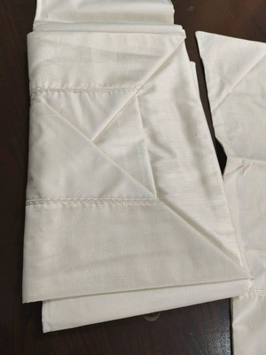 Σετ σεντόνια υπερδιπλα Ιταλίας καινούργιο, περκαλί με στόλισμα