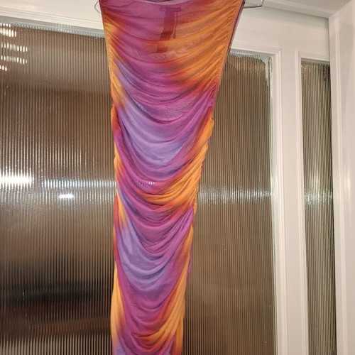 Zara dress like new, colorful, fits medium to extra large