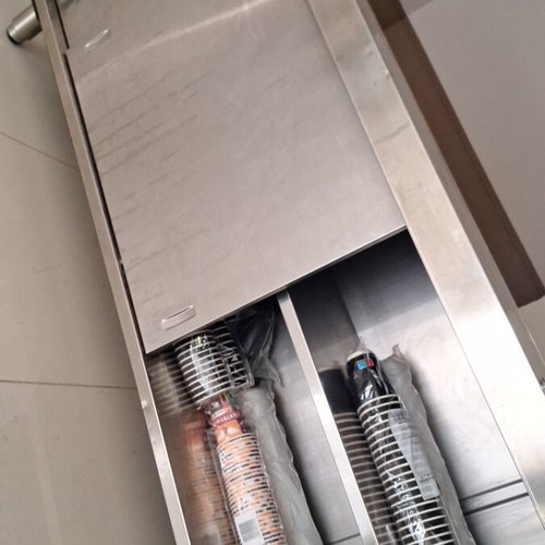 Inox drawer unit used in very good condition