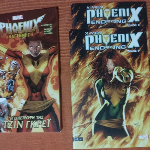 Phoenix Anagenisi and Endsong comic book set new