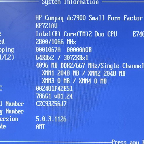 HP Compaq DC 7900 desktop used