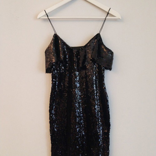Zara women's evening dress with sequins, size S