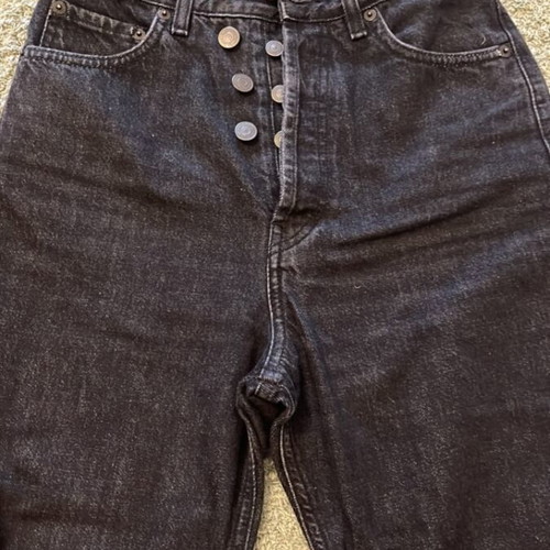 Salt & Pepper jeans like new, black/grey, size 24