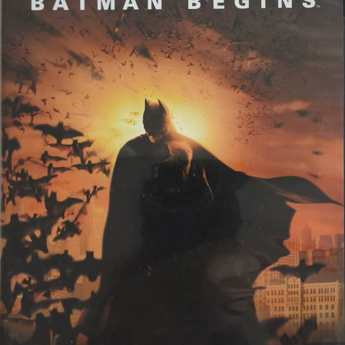 Christofer Nolan Batman Begins DVD, adventure, with subtitles