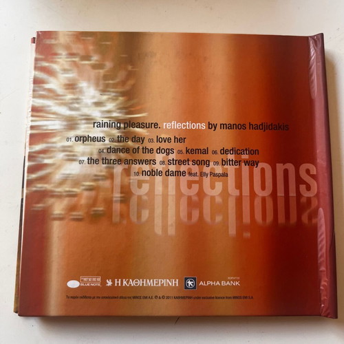 Raining Pleasure Reflections CD used, entechno