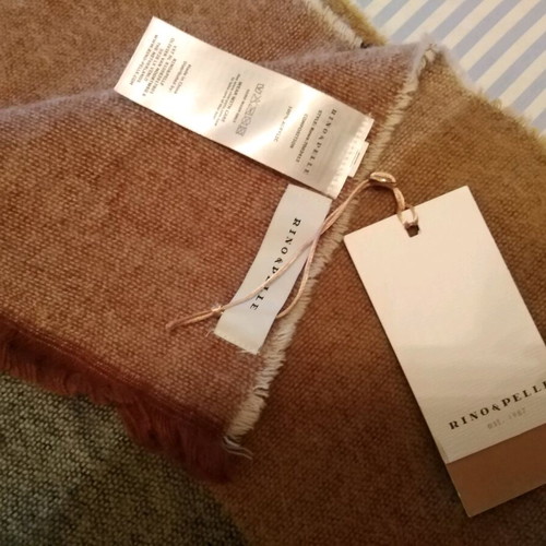 Rino & Pelle pashmina new, large in earthy colors