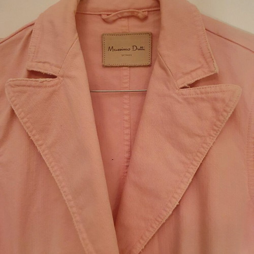 Massimo Dutti women's pink jacket used, size S