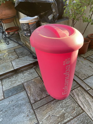 Eukanuba Plastic Food Storage Bin for Pets like new, large