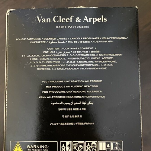 Van Cleef & Arpels scented candle Rose Rouge