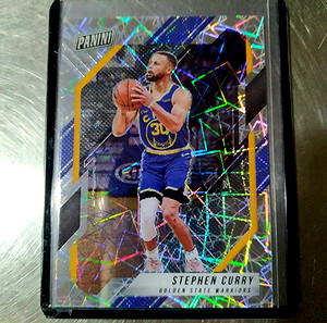 Stephen Curry Panini Gold VIP laser