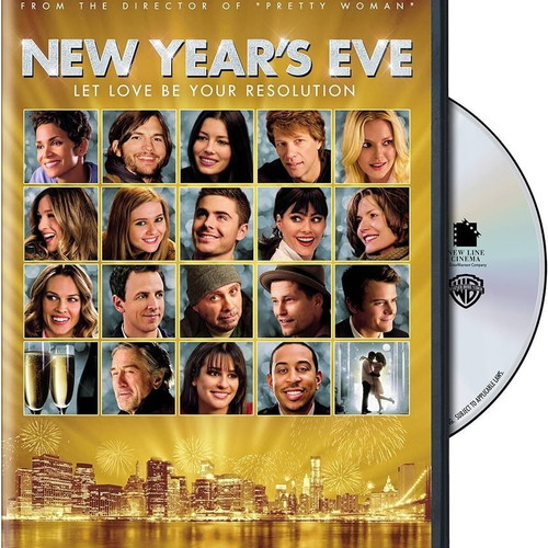 New Year's Eve DVD like new, romantic with subtitles