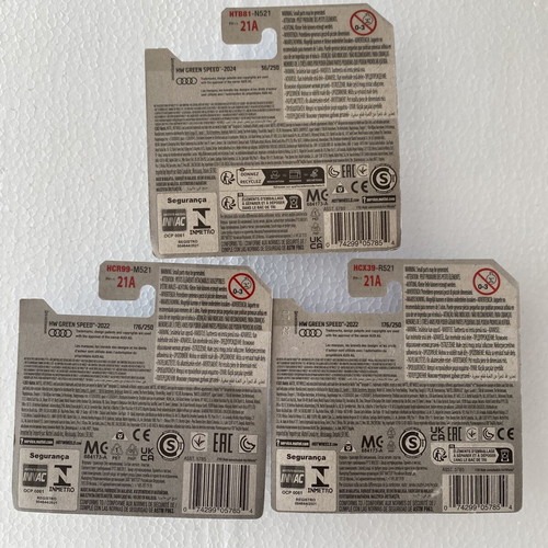 Audi RS e-tron GT Hot Wheels set of 3 new cars red, gray, white
