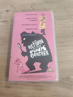 The Return of the Pink Panther VHS used, comedy
