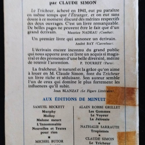 Le Tricheur used book in Greek