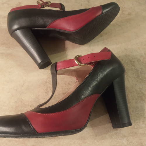 New Matic shoes black-red pumps size 36 new